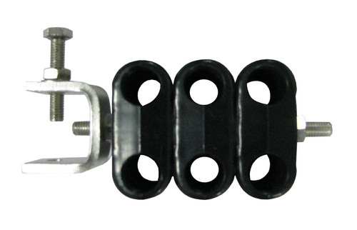 PVC Feeder Clamp 1/2"- 6 Way