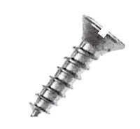 स्लॉटेड और फिलिप्स फ्लैट काउंटरसंक हेड टैपिंग स्क्रू