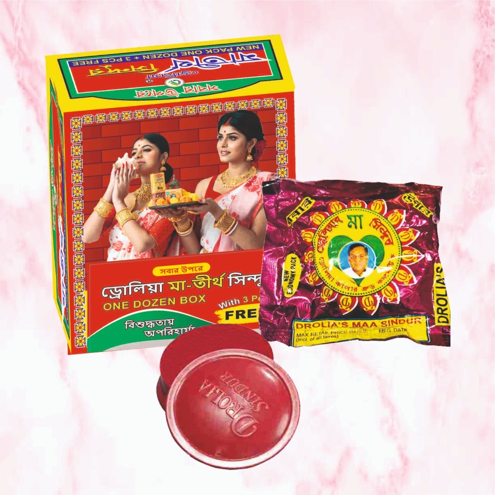 Drolia maa box red sindur