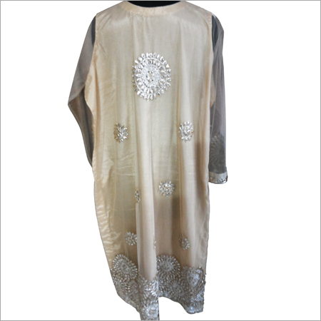 Beige Net Heavy Suit