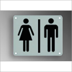 Sign Plates Application: Bathroom Doors