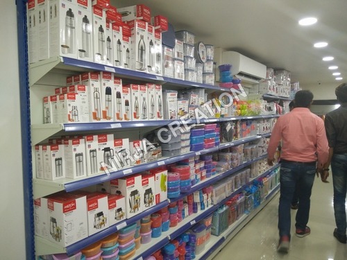 Steel Supermarket Shelves