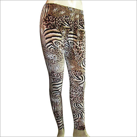 तेंदुए प्रिंट लेगिंग्स