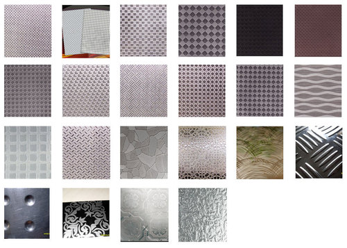 डिज़ाइनर स्टेनलेस स्टील शीट