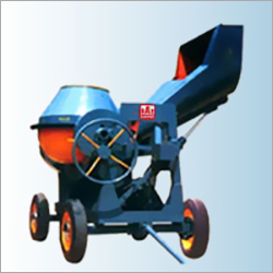 Concrete Mixer Machine With Hydraulic Hopper Wheel Type