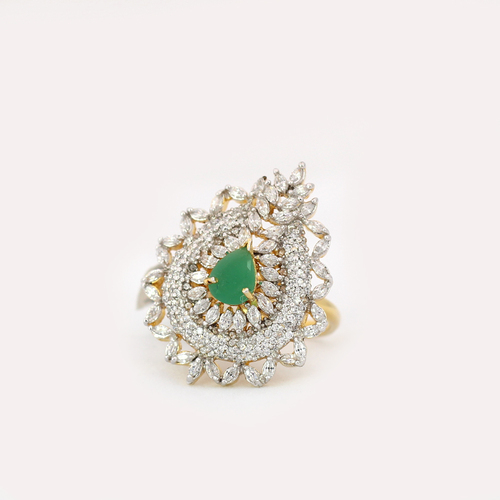 American Diamond Finger Ring 