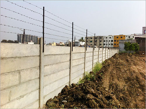 प्रीकैस्ट सुरक्षा बाड़ दीवार