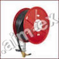 Swinging Hose Reel Drum With Nozzle