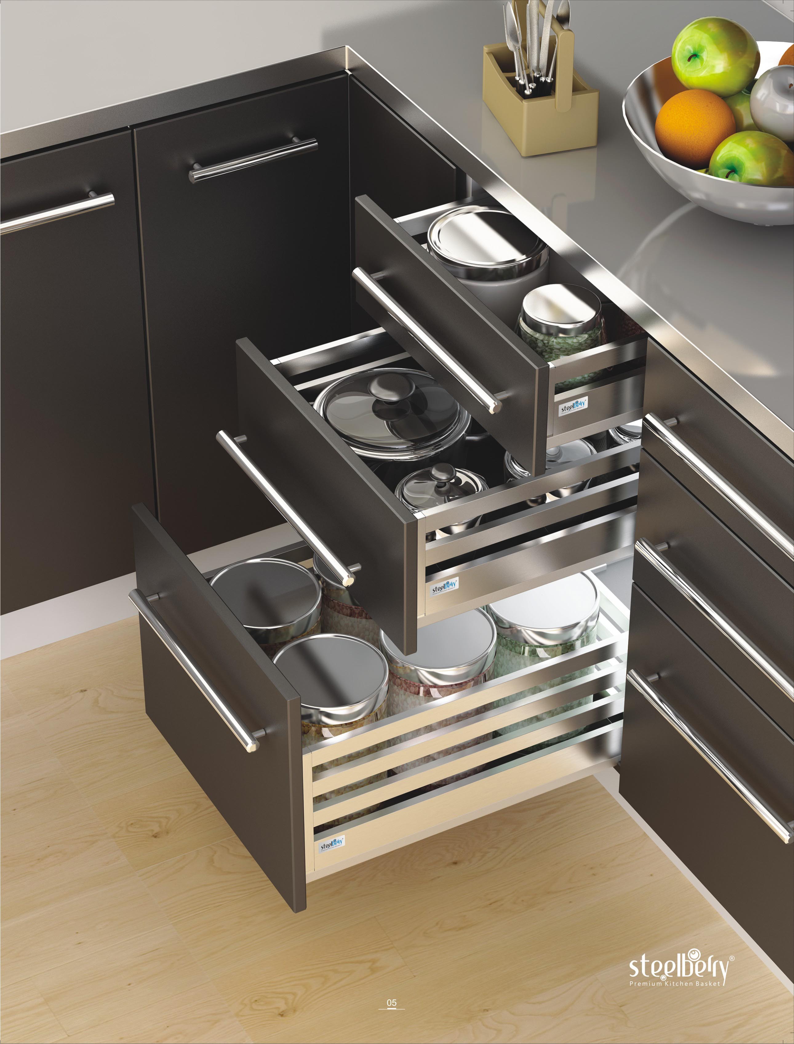 Aluminium Kitchen Basket