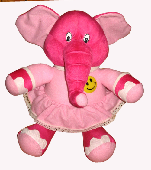 सिंथेटिक फाइबर रैटल एलीफेंट गर्ल