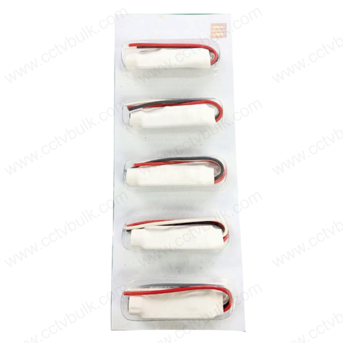 व्हाइट सीसीटीवी माइक इंडियन नो हमिंग 5सेट