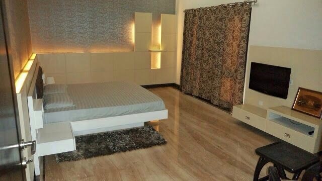 Modern White Bed