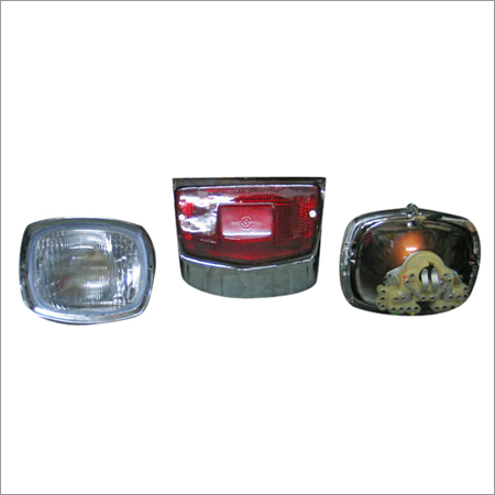 Lambretta GP -200 हेड लैंप और टेल लैंप