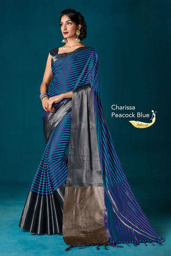 Summer Printed Cotton Silk Sarees
