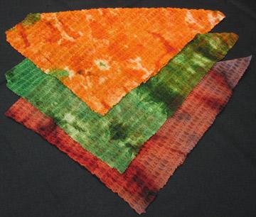 क्रिंक्लेड, प्लेटेड प्रिंटेड निटेड नेट फैब्रिक