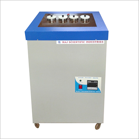 Gray And Blue Pour Point Apparatus