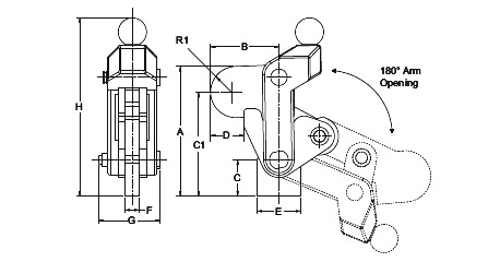 Swivel Base Clamp
