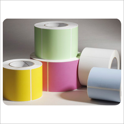 Die Cut Colored Label