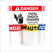 डाई कट प्री प्रिंटेड लेबल