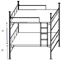 Hostel Steel Cot