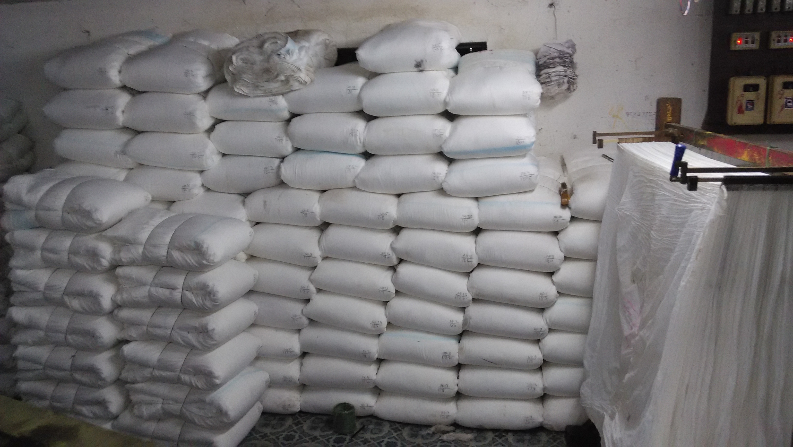 Polyester Grey Fabric