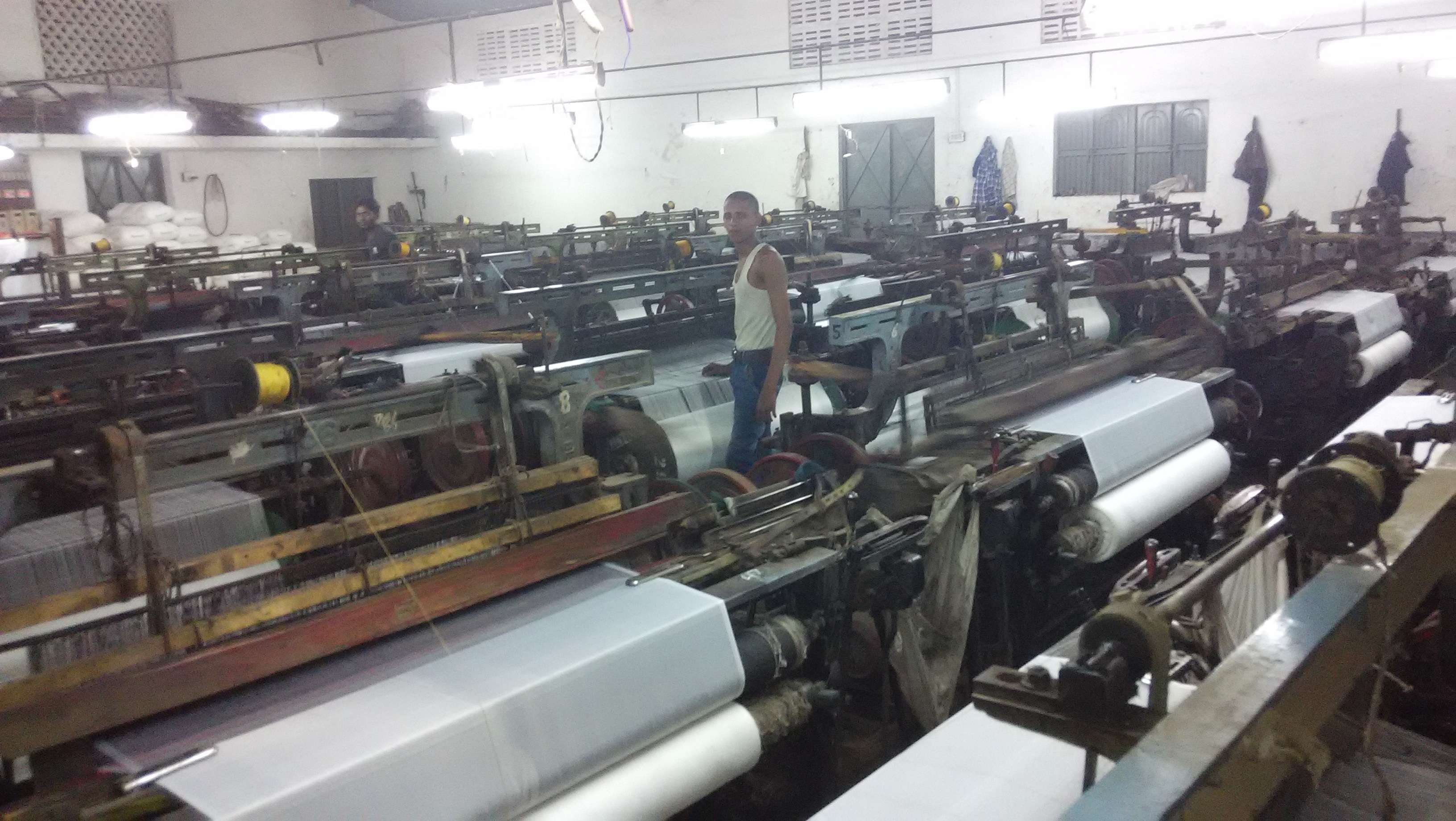 Polyester Grey Fabric