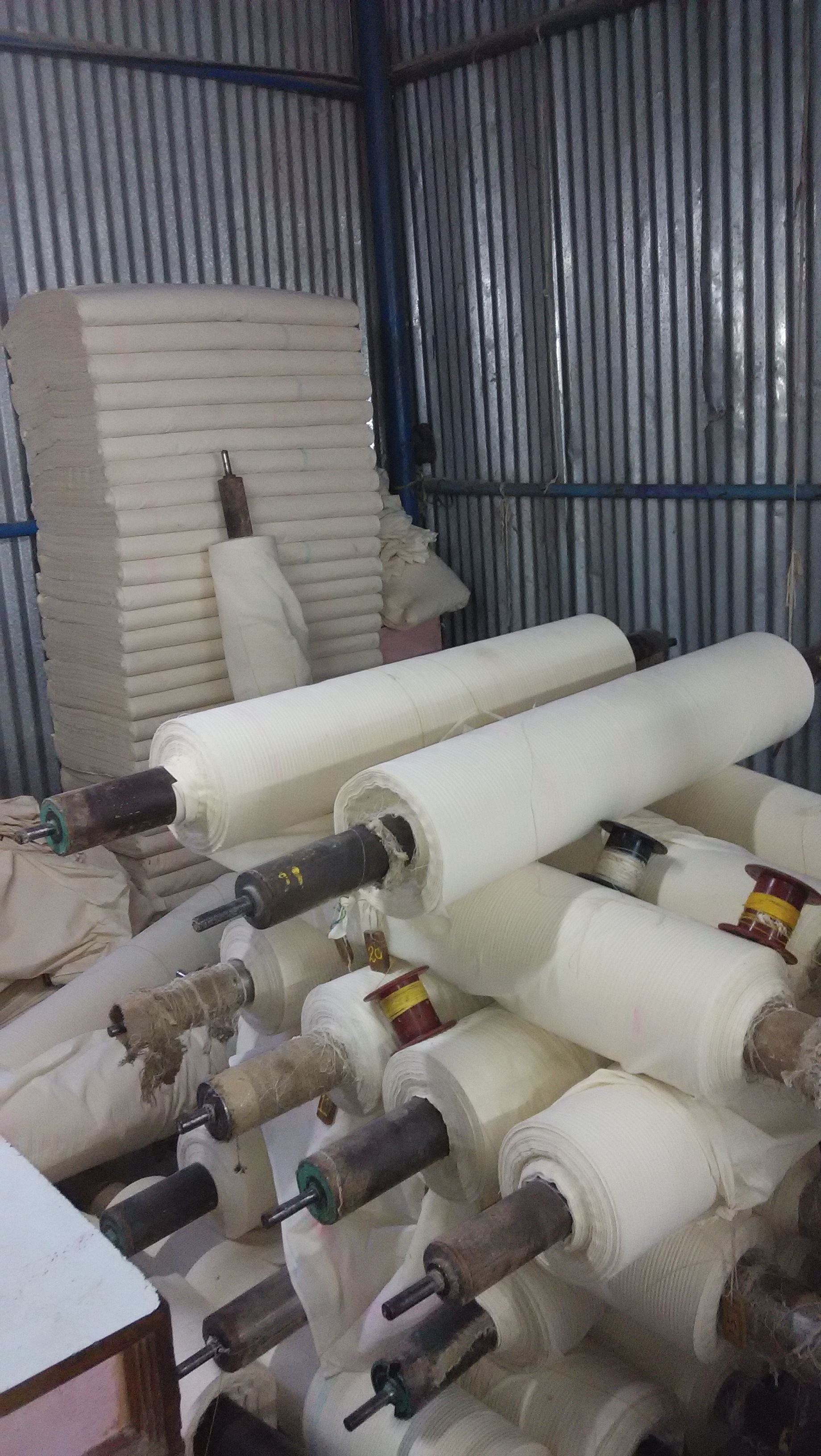 Cotton Grey Sheeting Fabric