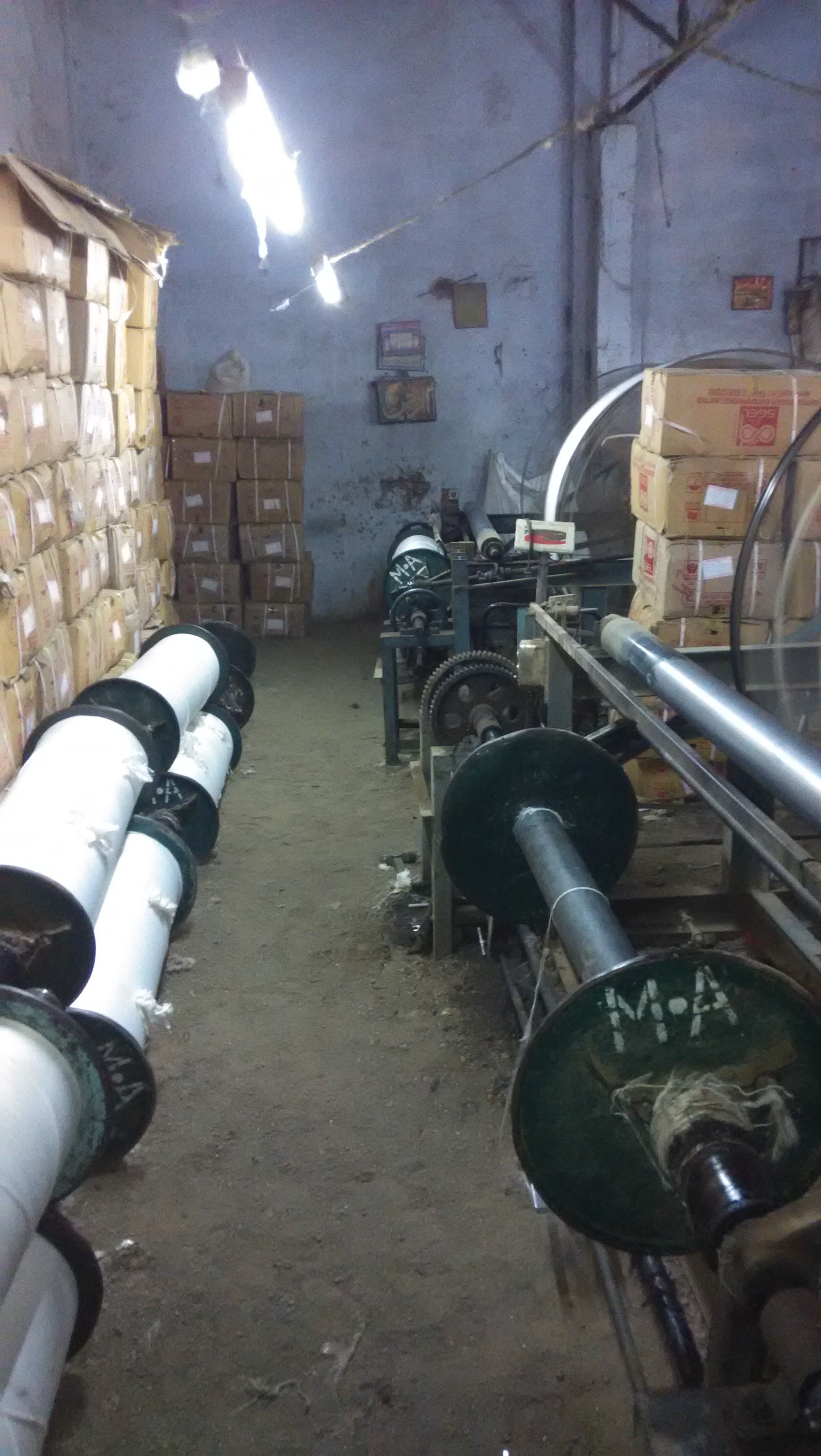 Polyester Grey Fabric