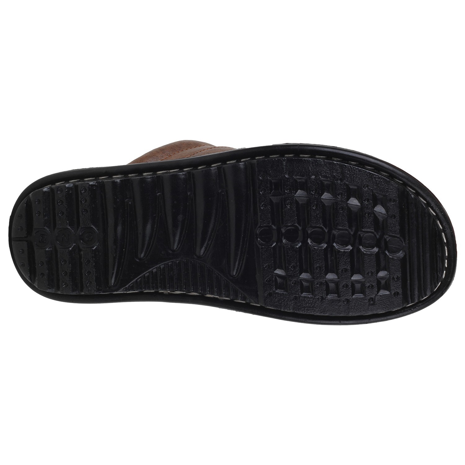 Pu Men's Slippers - Pu Material, Varied Sizes, Blue Color | Lightweight, Durable, Stylish V-shape Design With Easy Slip-on Fastening