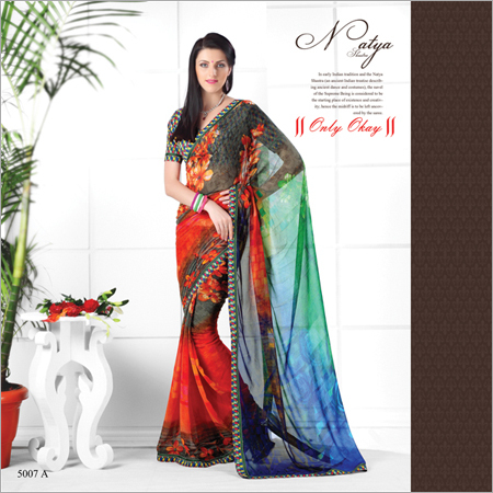 Designer Printed Sarees