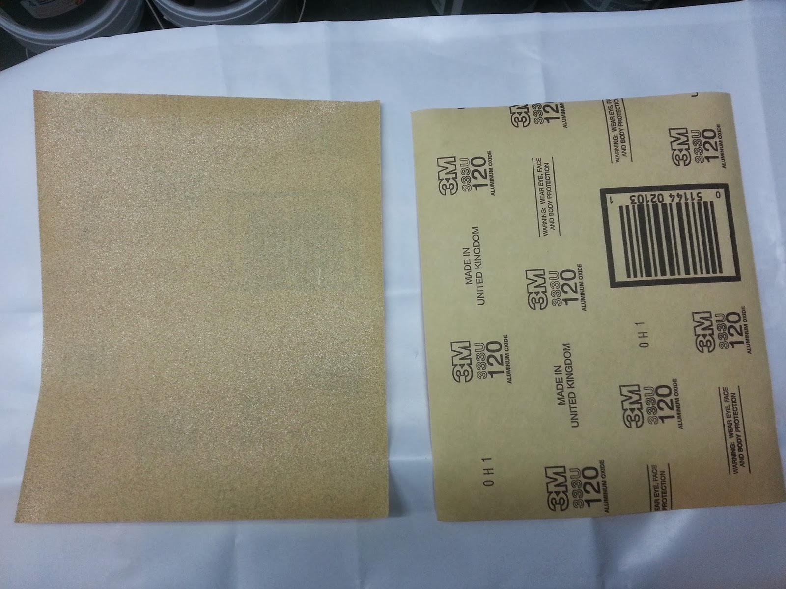Aloxite Open Coat Paper