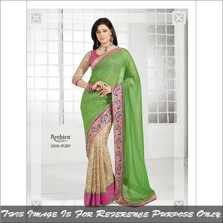 रिसेप्शन साड़ी