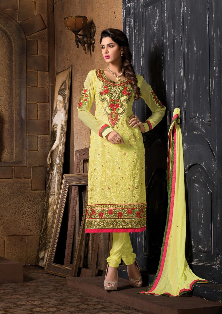 Pure Georgette Suit