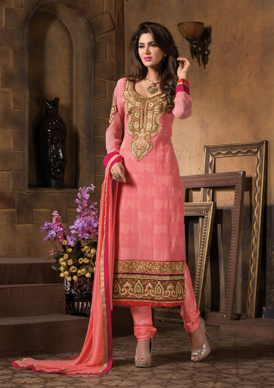 Pure Georgette Suit