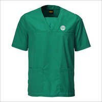 हॉस्पिटल यूनिफॉर्म कॉलर टाइप: V नेक