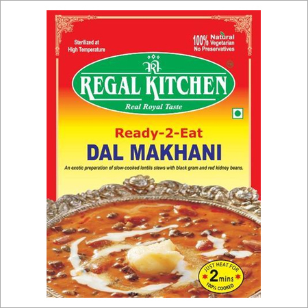 खाने के लिए तैयार दाल मखनी