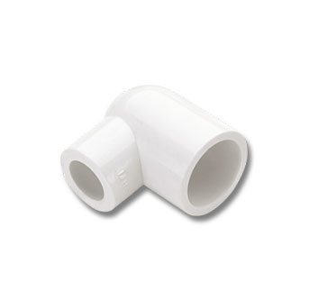 White Reducer Plain Elbow