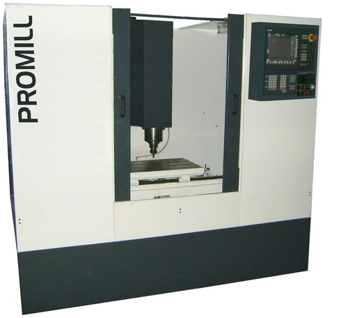 CNC Vertical Machining Center - Stainless Steel, Hydraulic Power Source | Automated AC Motor, Industrial Use, Warranty Included