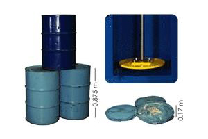 Drum Baling Press / Drum Compactor