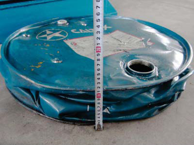 Drum Baling Press / Drum Compactor