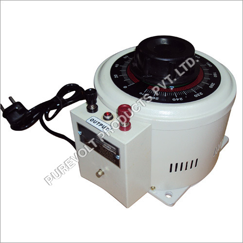 1 Phase Variable Auto Transformer - Metal & Plastic, 240V A.C., 50/60Hz | Air & Oil Cooled, Voltage Regulation & Precision Control