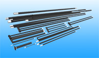 U Type Silicon Carbide Heating Element - Copper Insulation , High Power Potential 4-150 Kw, Excellent Hot Strength And Dimensional Stability, Versatile Installation Options