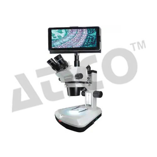 Digital Microscope Light Source: 6V 20W Halogen Lamp Or 3W Led Light With Adjustable Brightness.