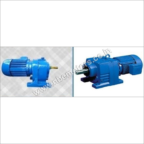 Blue Gear Motor Helical Gear Motor