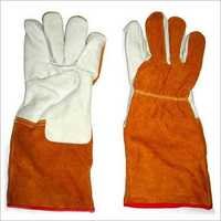 लेदर सेफ्टी ग्लव्स