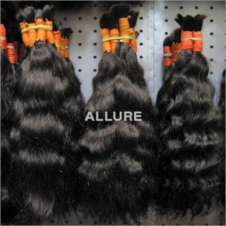 Human Hair Extensions - Remy Hair, 152.4 - 355.6 Cm Length, Natural Black Color | Soft, Stylish, High-luster Weave, Easy To Maintain, Sterilized For Hygiene