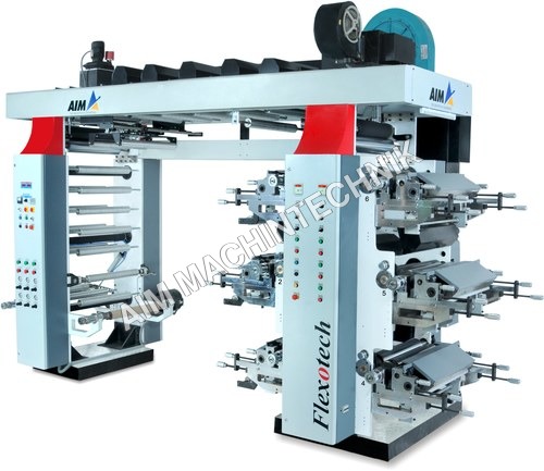 Cream Woven Flexographic Printing Machine
