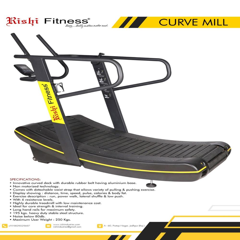 Curve Treadmill - Application: Gain Strength