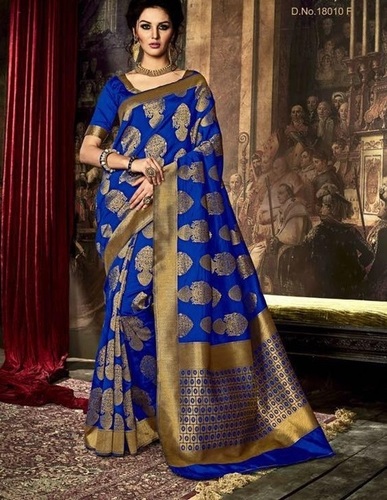 Blue Banarasi Sarees