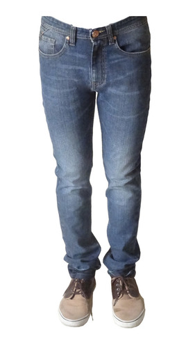 पुरुषों के डेनिम स्लिम फिट पैंट